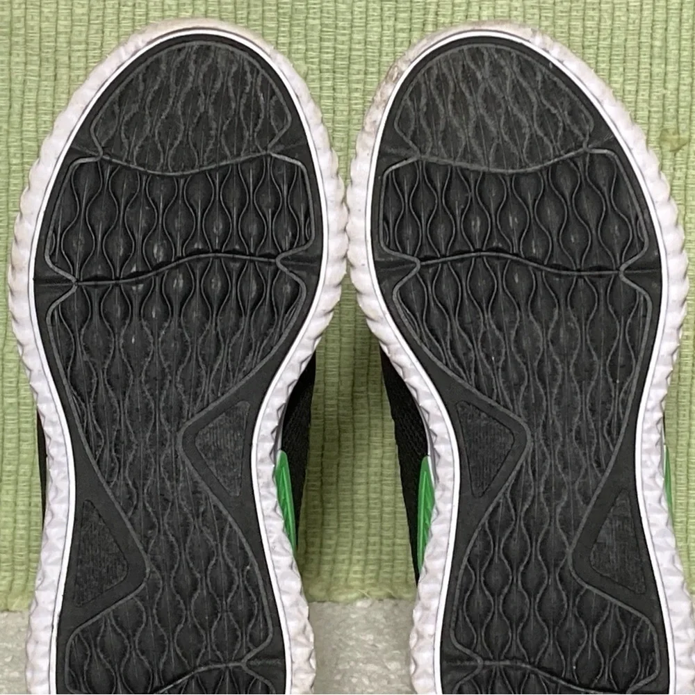 Champion Kids Cushion Fit Black Athletic Lace Up Low Sneakers Shoes Sz US 2